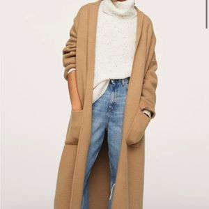 SOLD Mango long cardigan size small
